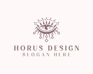 Horus - Cosmic Boho Eye logo design