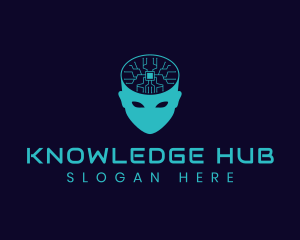 Artificial Intelligence Technology logo design