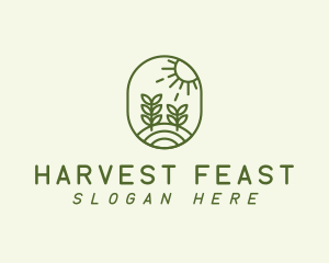 Agriculture Farm Plant logo design