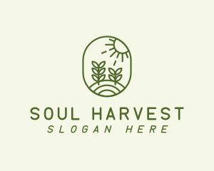 Agriculture Farm Plant logo design