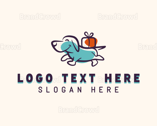 Pet Dog Puppy Gift Logo