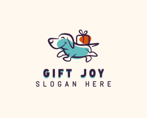 Pet Dog Puppy Gift logo design