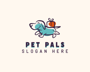 Pet Dog Puppy Gift logo design