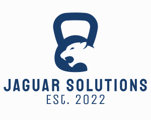 Jaguar Kettlebell Fitness  logo design