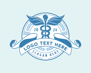 Healthcare - Caduceus Healthcare Hospital logo design