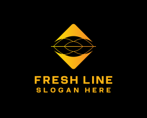 Line - Modern Wave Line Business logo design