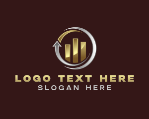 Financial Graph Consultant logo design