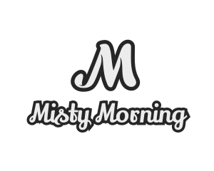 Generic Stylish Cursive Letter M logo design