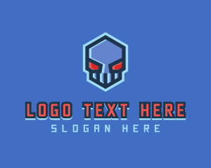 Pubg - Esports Gamer Skull logo design