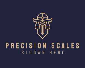 Law Scale Prosecutor logo design