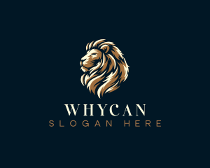 Luxury Regal Lion Logo