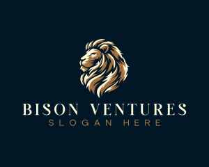 Luxury Regal Lion logo design