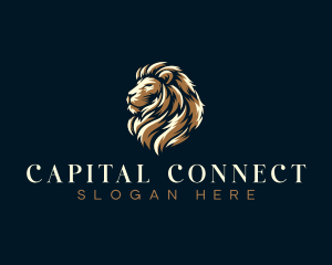 Luxury Regal Lion logo design