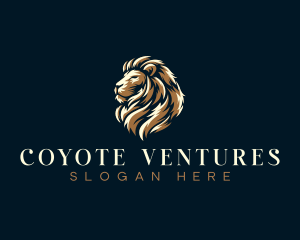 Luxury Regal Lion logo design