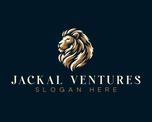 Luxury Regal Lion logo design