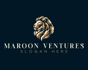 Luxury Regal Lion logo design