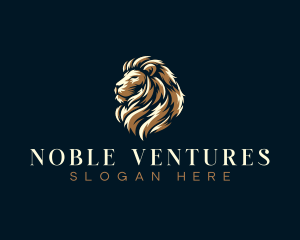 Luxury Regal Lion logo design