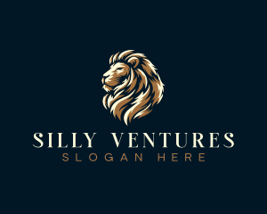 Luxury Regal Lion logo design