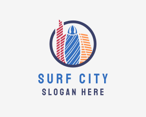 Realty Building City logo design