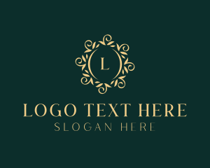 Boutique - Elegant Floral Hotel logo design