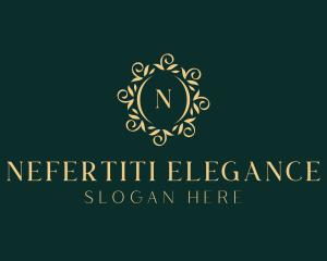 Elegant Floral Hotel logo design