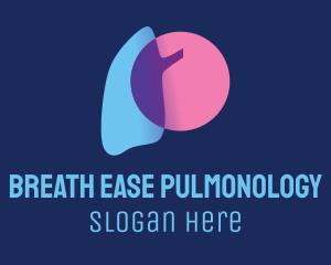 Pulmonology - Respiratory Lung Organ logo design