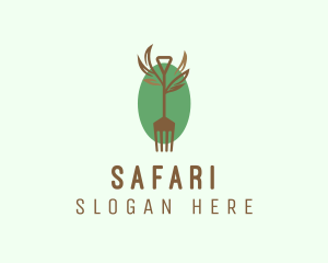 Agriculture - Organic Farm Fork logo design