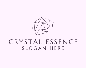 Moon Crystal Boutique logo design