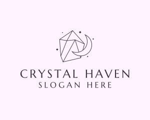 Moon Crystal Boutique logo design