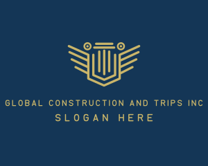 Pillar Column Shield Logo