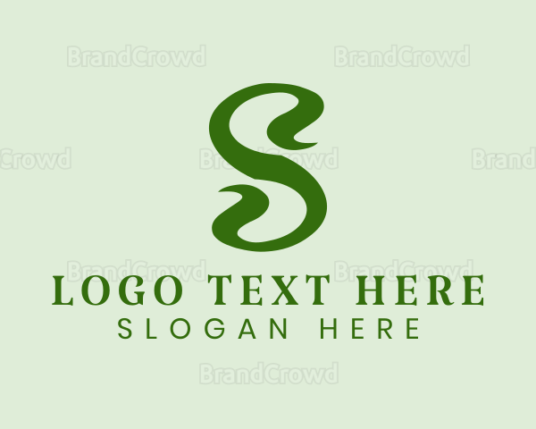 Plant Letter S Logo