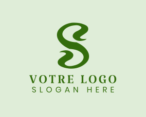 Letter S - Plant Letter S logo design