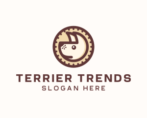 Terrier - Pet Dog Veterinary logo design