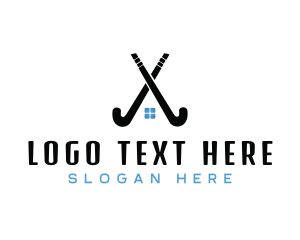 Home - Hockey Stick Homes logo design