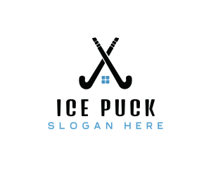 Hockey - Hockey Stick Homes logo design