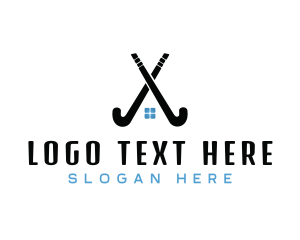 Stick - Hockey Stick Homes logo design