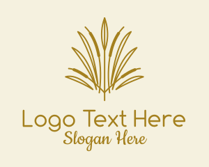 Centerpiece - Dried Flower Arrangement logo design