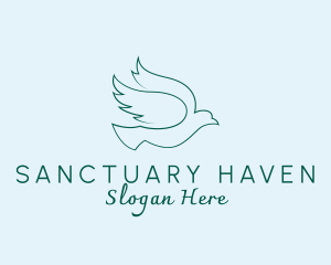 Aviary Bird Sanctuary logo design