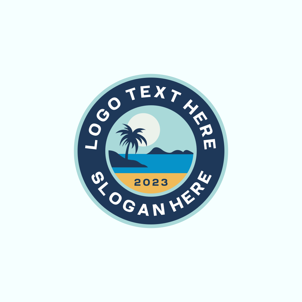 Island Beach Resort Logo | BrandCrowd Logo Maker