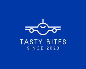 Air Travel - Minimalist Airplane Travel logo design