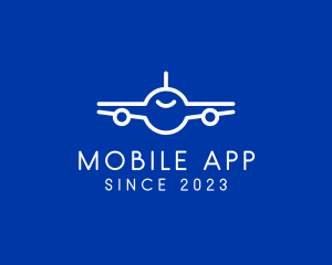 Cute - Minimalist Airplane Travel logo design