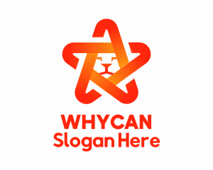 Orange Star Lion  Logo