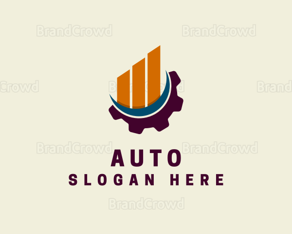 Mechanical Gear Bar Automate Logo