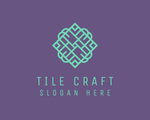 Tile Parquet Pattern logo design