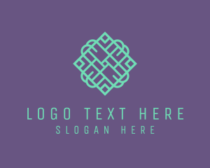 Tile - Tile Parquet Pattern logo design