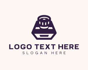 Vlog - Photography Camera Photobooth logo design