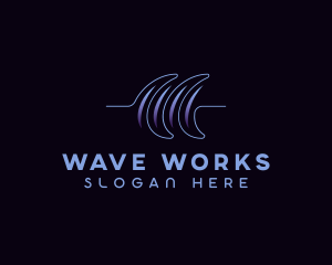 Generic Wave Business logo design