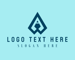 Lettermark A - Generic Simple Company Letter A logo design