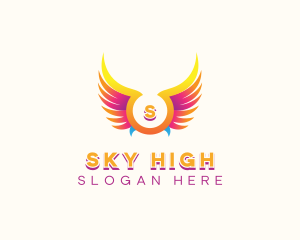 Angelic Flying Wings logo design