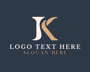 Stylish - Stylish Boutique Letter K logo design